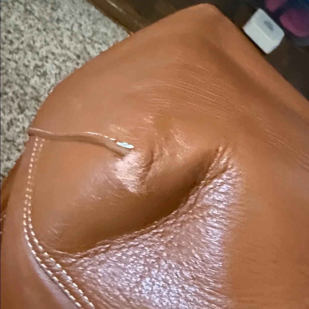 J.Crew Genuine Leather Tote / Shoulder Bag